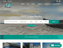 Tablet Screenshot of exitcaperealty.com